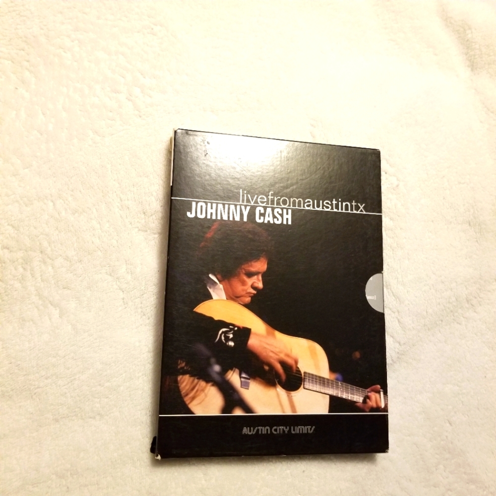 Johnny‎ Cash Live from Austin Tx DVD Austin City Limits January  3, 1987